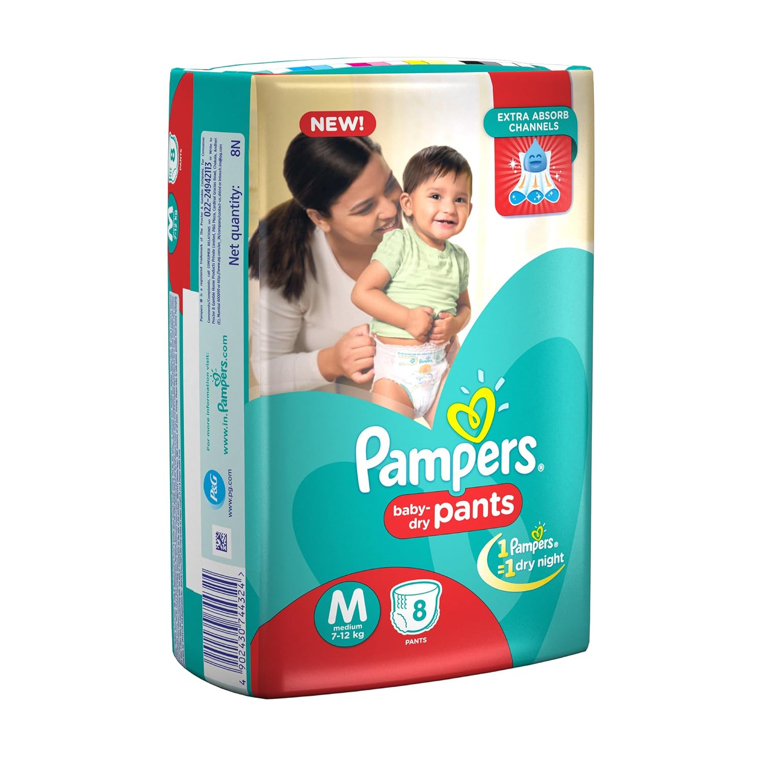 pampers 8 pants
