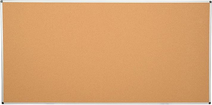 Large Cork Bulletin Board w/Aluminum 
