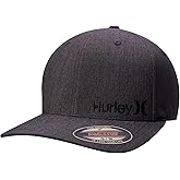 Hurley mens One & Only Corp Flexfit Perma Curve Bill Baseball Hat