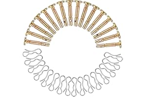 DAWNOW Replacement Shear pins and Split pins are Suitable for Cub Cadet 738-04124 and 714-04040 Snow blowers (16 Pack)