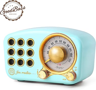 amazonbasics vintage bluetooth speaker