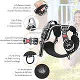 HEELE Dog Harness No Pull Medium Reflective Front Back Clips Adjustable view 2