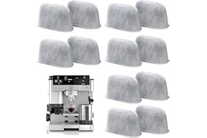 BRIKINTE Water Filter Inserts for Ninja Luxe Cafe Accessories – 12 pack