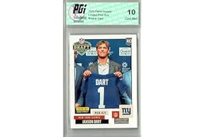 PRISTINE GRADING INTERNATIONAL Jaxson Dart 2025 Panini Instant #NFLDN-15 NFL Draft Rookie Card PGI 10