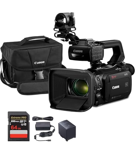 Amazon.com : Canon XA70 UHD 4K30 Camcorder with Dual-Pixel