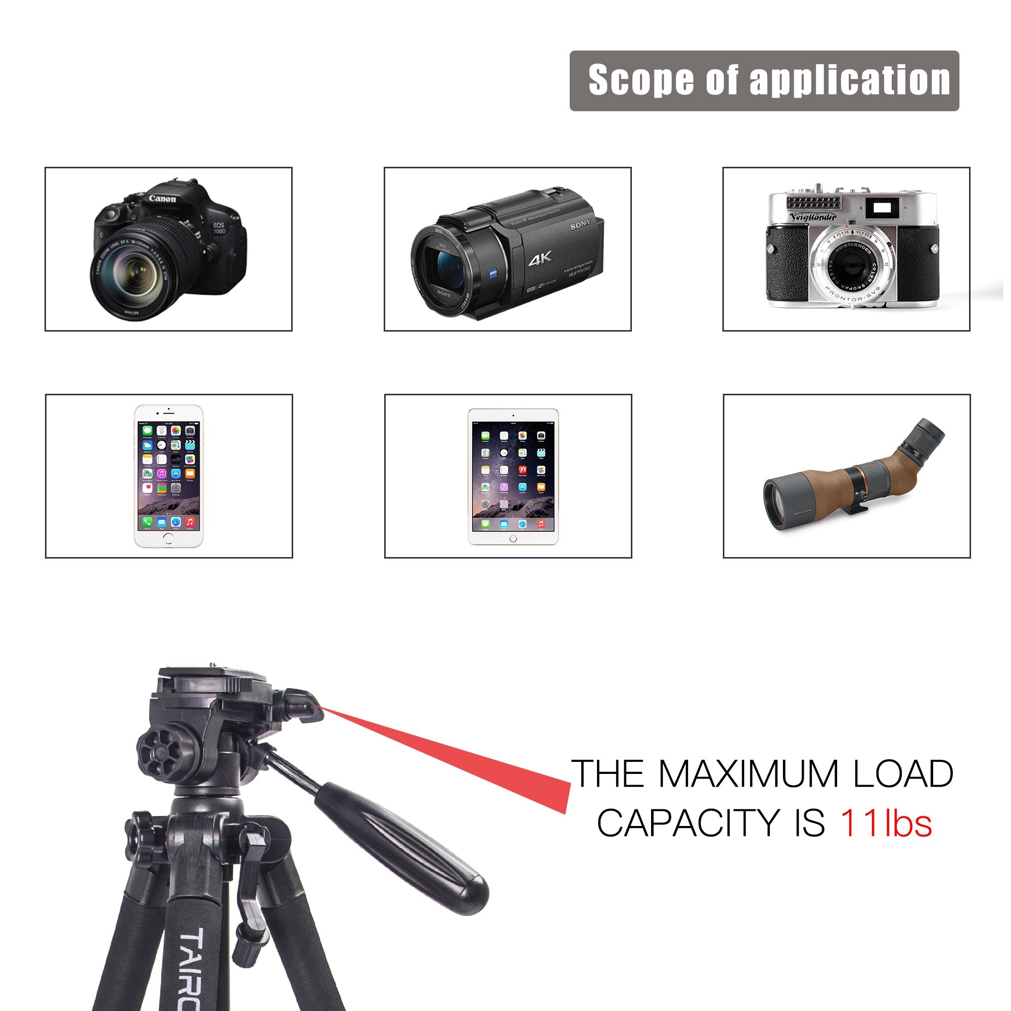 Tairoad Tripod 55\
