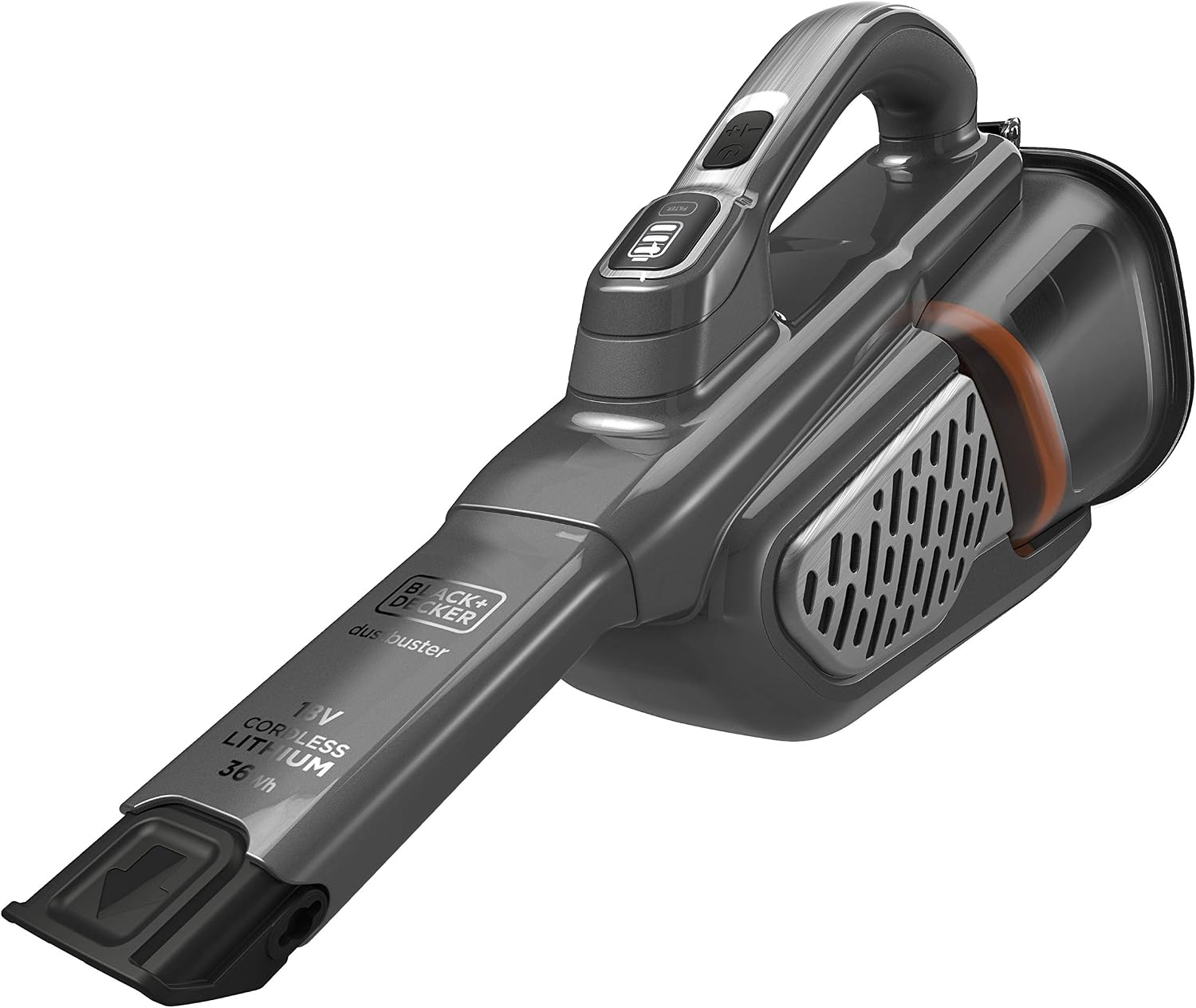 BLACK+DECKER dustbuster 18V 2.0Ah Cordless Handheld Vacuum Cleaner with Smart Tech LED Panel, BHHV520JF-QW