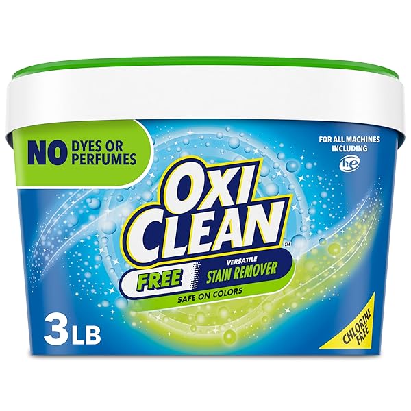 OXICLEAN FREE VERSATILE STAIN REMOVER POWDER, 3 LB