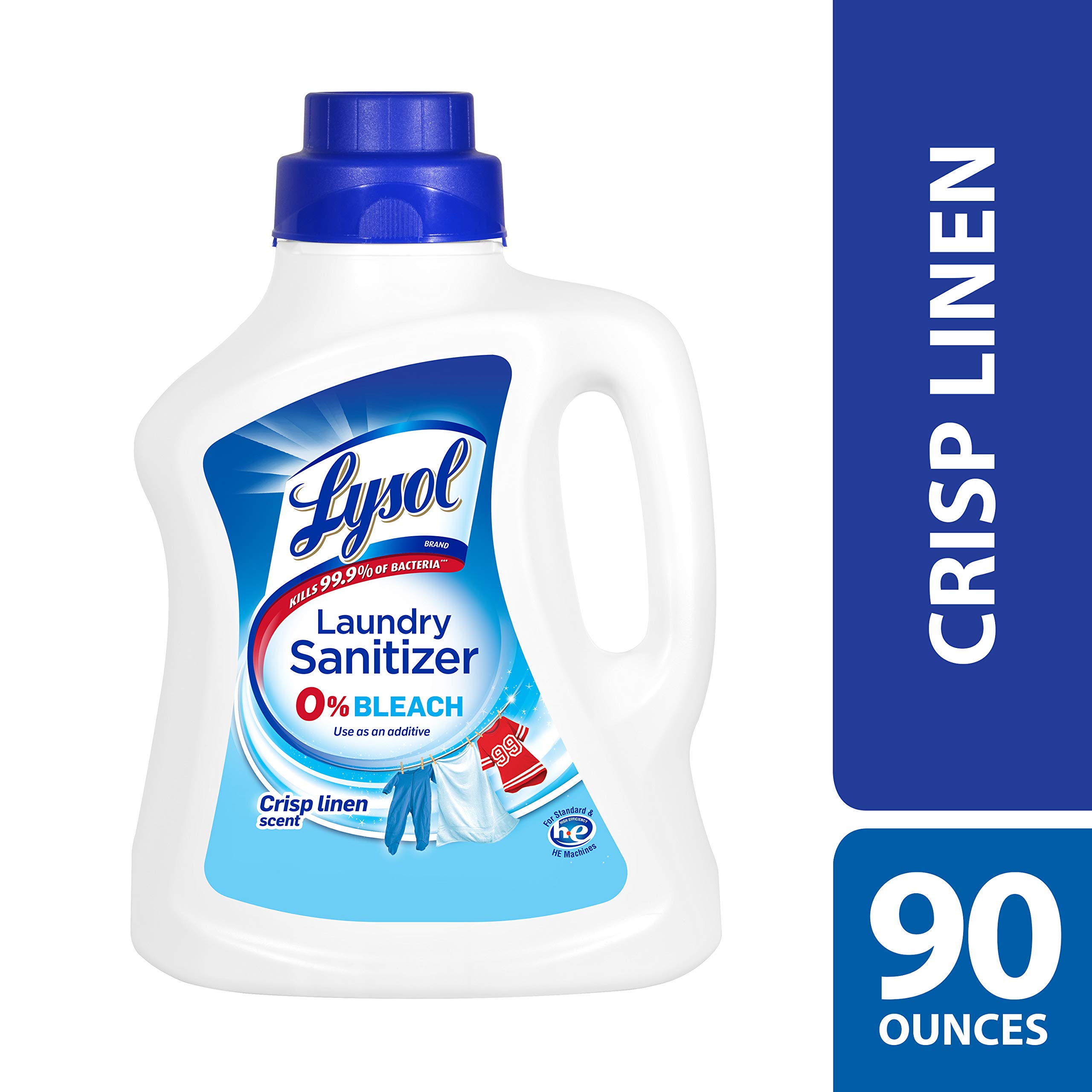 Lysol Laundry Sanitizer Additive, Crisp Linen, 90oz Amazon