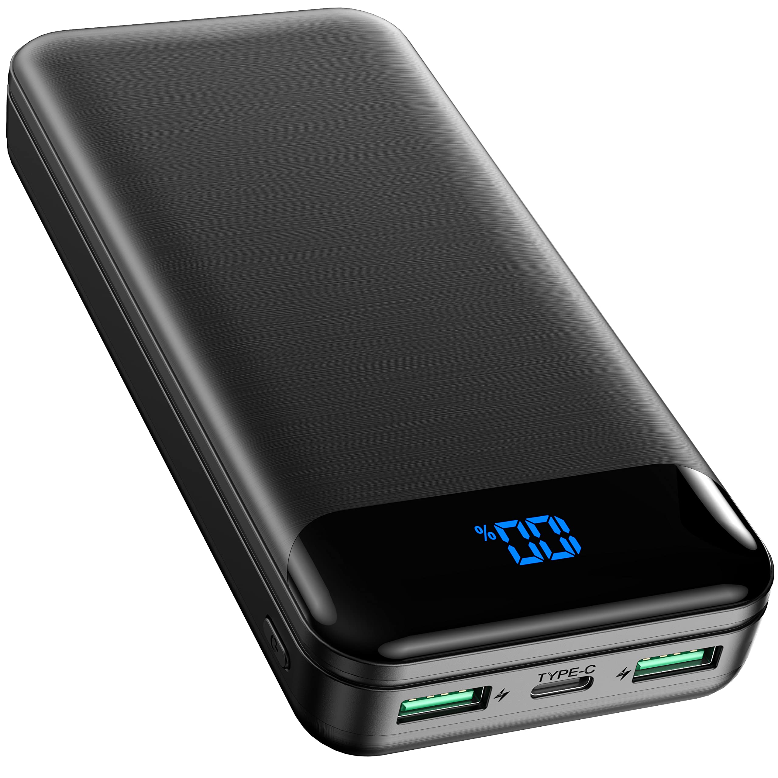 AOPAWA Power Banks, [26800mAh High Capacity ] Portable Charger Fast Charge External Battery Pack with LED Lights Dual USB Power Pack Ultra Compact for Smart Phone, Tablet and More