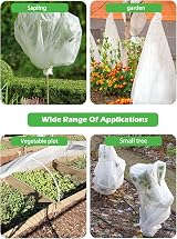 Abimars Garden Fleece Frost Protection 2m x 5m 30gsm Non-Woven Cover view 6