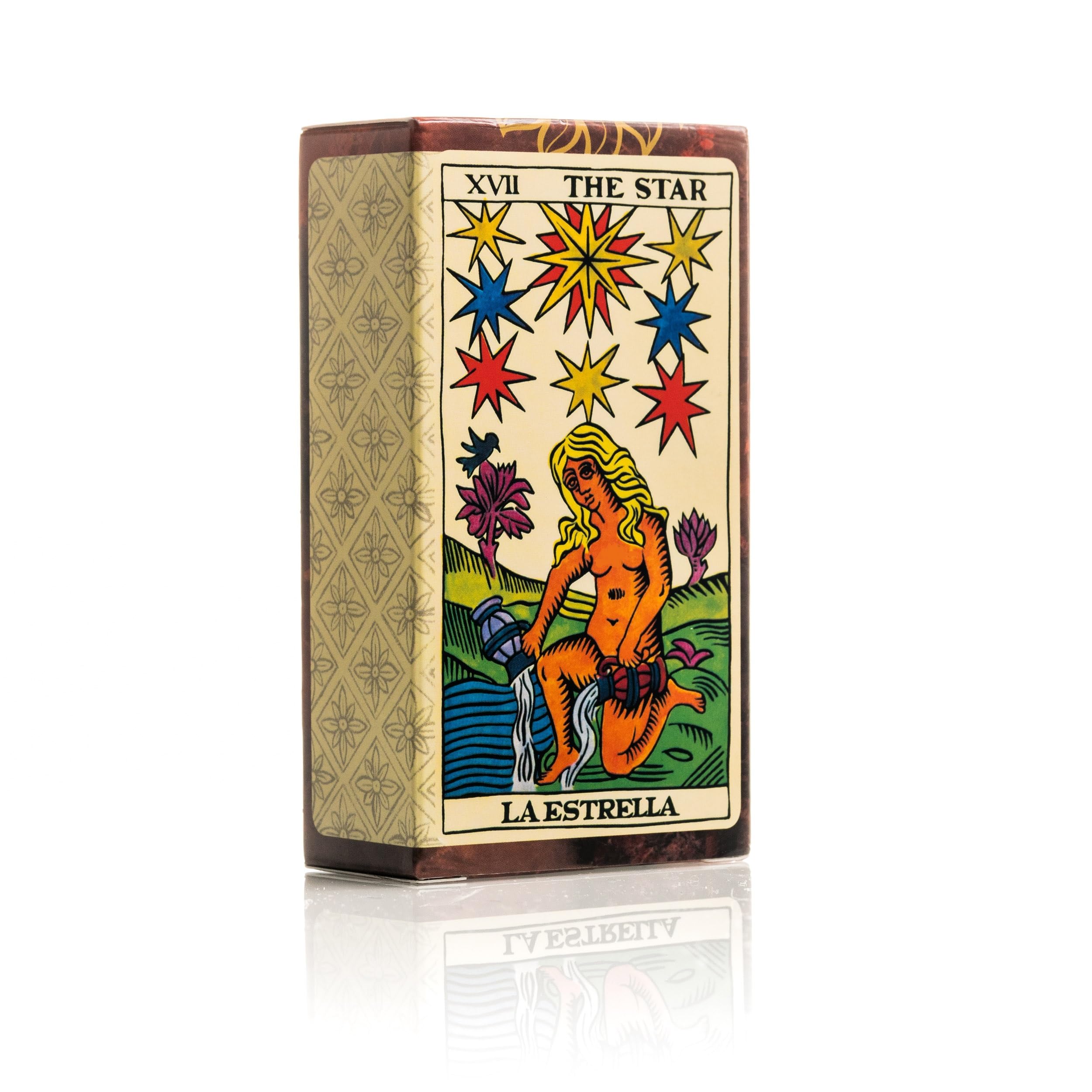 Photo 1 of Fournier Spanish Tarot Deck, 78 Beautifully Illustrated Cards for Readings, Guidebook Included