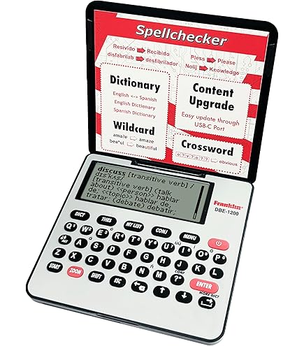 Amazon.com : Franklin TES-118 English/Spanish Translator