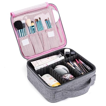 CoolBELL Kosmetiktasche Reise Makeup Box Zug Kasten Kosmetikkoffer Kosmetischer Organizer Etui Kulturbeutel Kulturtasche mit 
