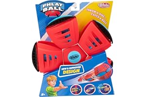 WAHU Phlat Ball Classic Flying Saucer Ball Toy for Kids Ages 5+, Collapsible Time Delay Frisbee Flying Disc Toy, Throw a Disc Catch a Ball