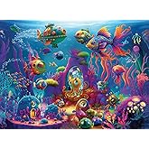 Ravensburger Alien Ocean 150 XXL Piece Jigsaw Puzzle for Kids - Every Piece is Unique, Pieces Fit Together Perfectly