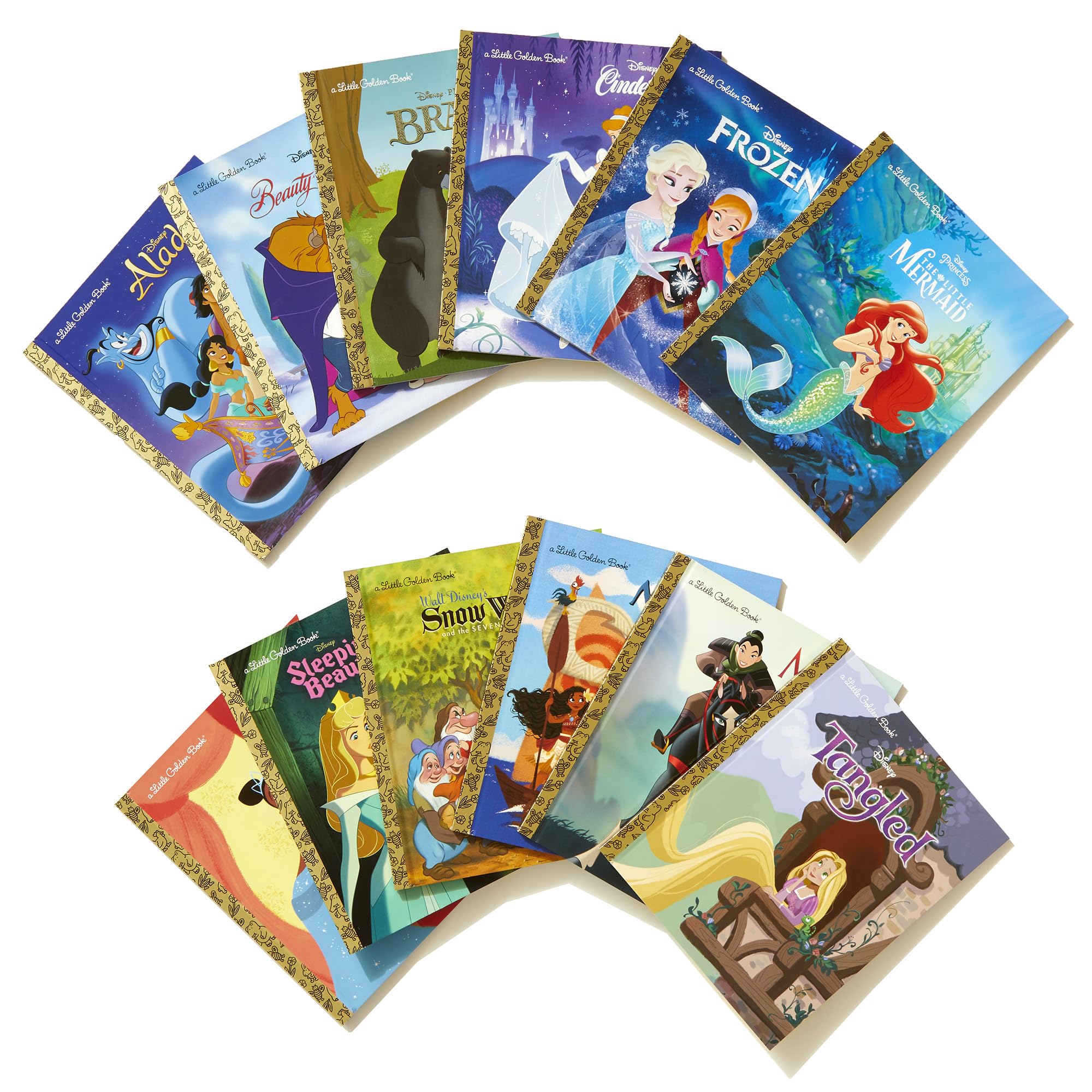 Ultimate Princess Boxed Set of 12 Little Golden Books (Disney Princess) Ultimate Princess Boxed Set of 12 Little Golden Books (Disney Princess) Hardcover