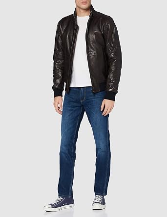 Wrangler Greensboro Jeans Modernos de Pierna Recta para Hombre