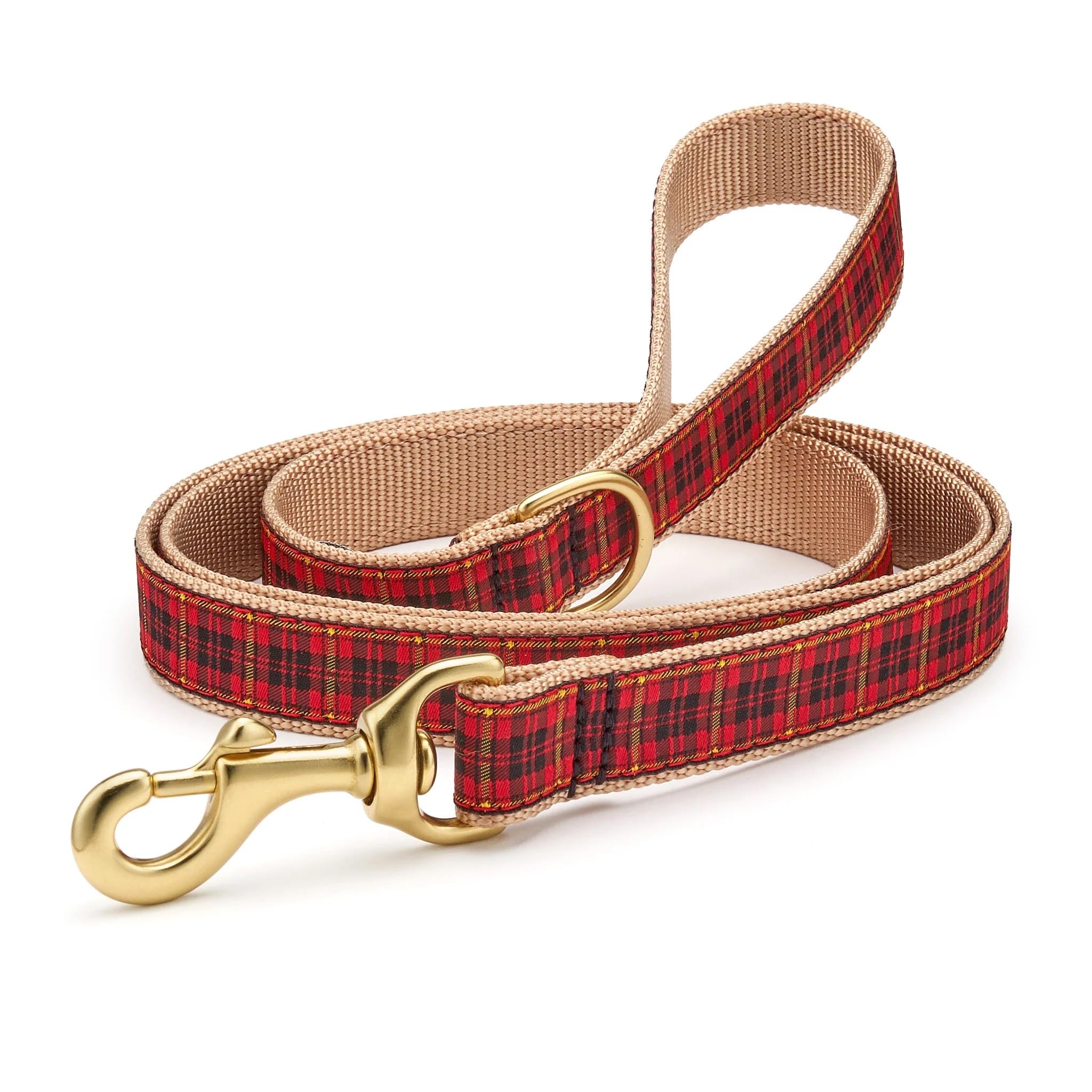 New Red Plaid Lead 5 Width (1)