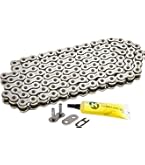 RK Racing Chain RK Racing 420 Series Motorcycle Chain - 112 Links Standard Non O-Ring With Connecting Link 112 Link Bike Chain