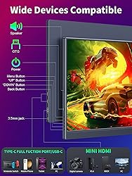 120Hz Portable Gaming Monitor, 16" 1920x1200 IPS