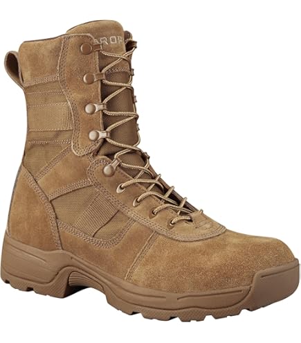 XPETI Botas Tácticas Impermeables X-FORCE 8", Negro