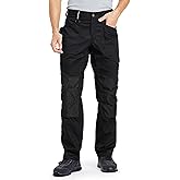 DURAWERK Men's Work Pants, Carpenter Pants with Reinforced Knee Pad Pockets, Durable Cargo Pants