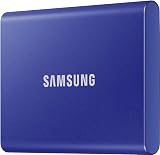 Samsung T7 Portable SSD 1 TB USB 3.2 Gen2 Indigo Blue MU-PC1T0H/WW view 5