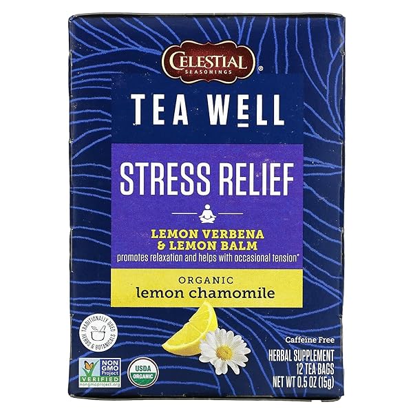 CELESTIAL SEASONINGS TEAWELL STRESS RELIEF, 12 COUNT