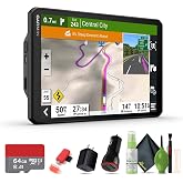 Garmin RV 895 GPS RV Navigator, 8” Large Easy-to-Read, Custom Routing, High-Resolution Birdseye Satellite Imagery, Directory 