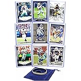 Dallas Cowboys Cards: Dak Prescott, CeeDee Lamb, George Pickens, Trevon Diggs, Troy Aikman, Emmitt Smith, Jake Ferguson, Javonte Williams, Brandin Cooks ASSORTED Football Stars & GOATs Trading Card & Wristbands Gift Pack
