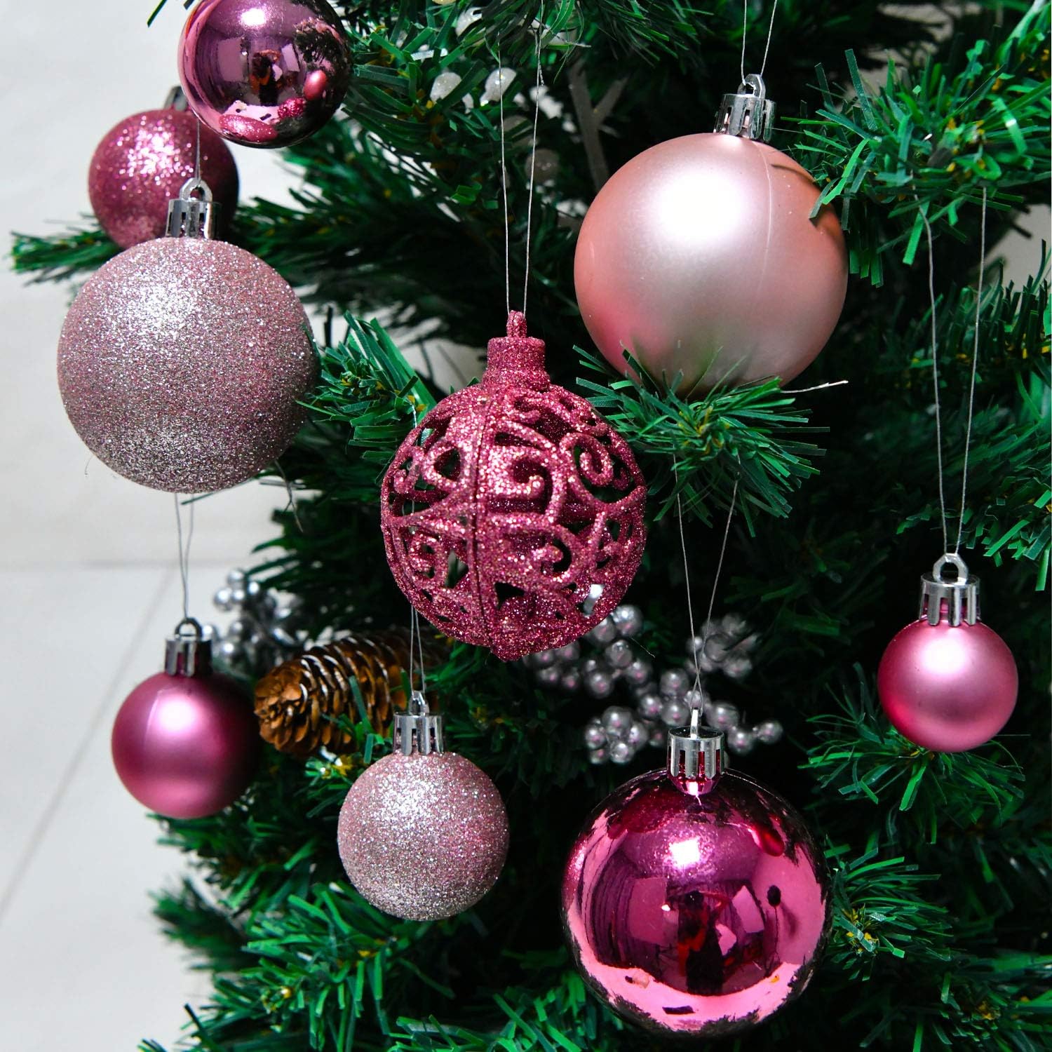 Kunststoff Weihnachtsbaumkugeln Box Mit Aufhanger Christbaumkugeln Plastik Bruchsicher Yileey Weihnachtskugeln Weihnachtsdeko Set Gold Und Rot 101 Stk In 9 Farben Mehrweg Weihnachtsbaumschmuck Saisonale Deko Kuche Haushalt Wohnen Suenaacampo Com