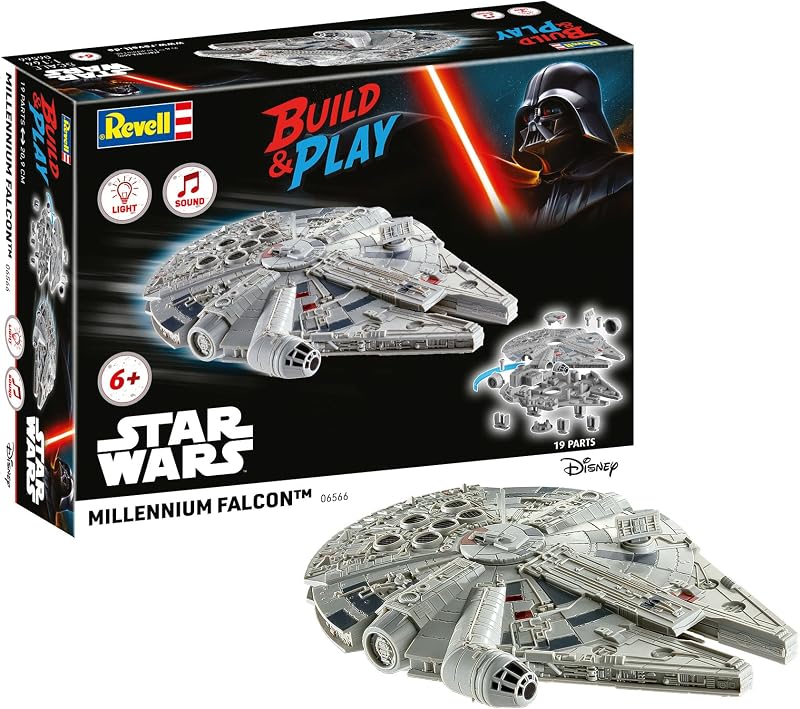Modellbau Millennium Falcon (Light/Sound): Build & Play