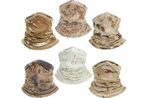 luculach Cooling Neck Gaiter for Men Women UV Protection Face Mask Neck Cover Fishing Bandanas balaclava