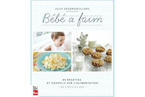 Bébé a faim: 85 recettes et conseils sur l'alimentation, de 4 mois à 2 ans (French Edition)