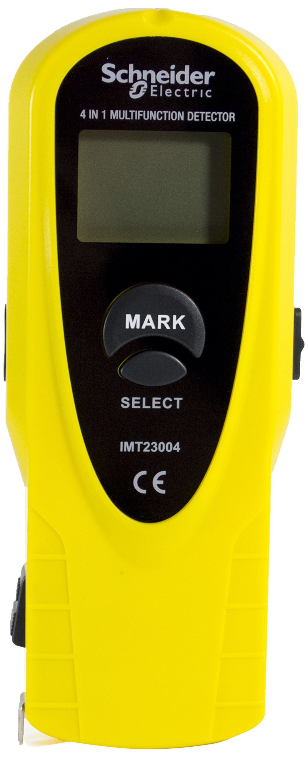 Schneider Electric Thorsman - 4-in-1 Multi Purpose Digital Detector, Stud/Metal/Live AC Wire Detecting, with LCD Display, Rapitest, IMT23004