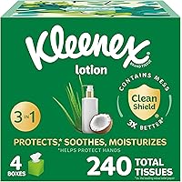 Amazon.com: Kleenex Lotion Facial Tissue 3 Pk x 120 Count