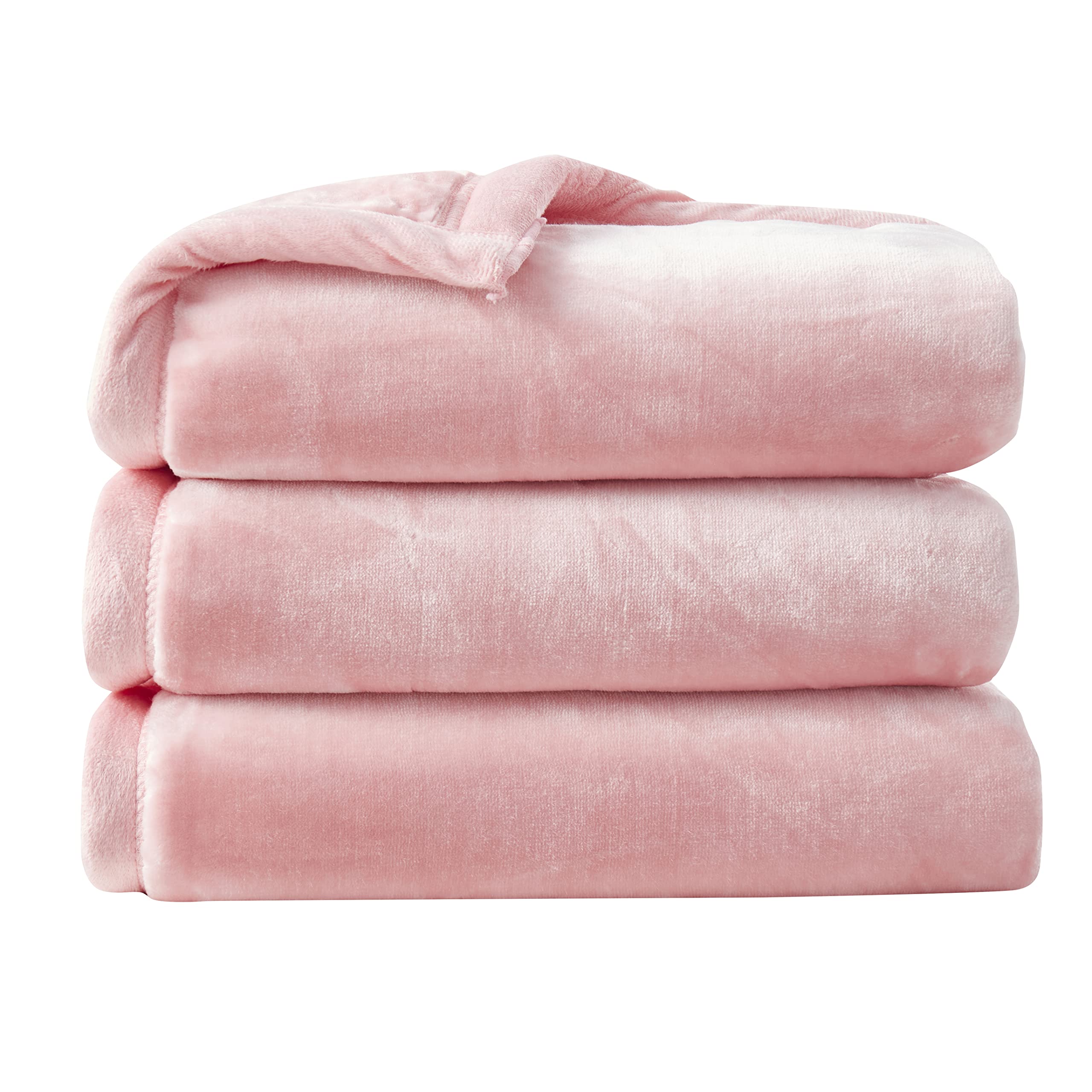 Baby Blanket Girls Fluffy Blankets Girl's Pink Faux Fur Blanket