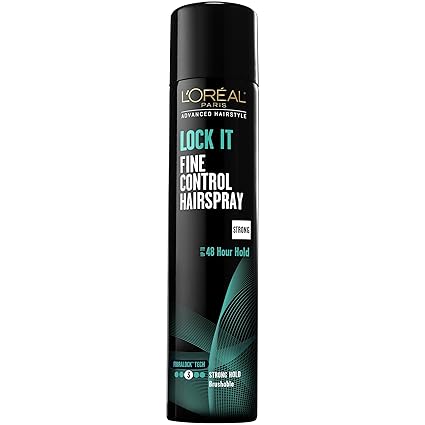 Buy L Oreal Lock It Fine Control Hairspray 48 Hour Hold Online At