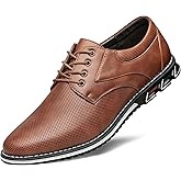 Men's Casual Dress Shoes Comfort, Fashion Dress Sneakers Men, Superior Soft Leather Mens Oxford Business Casual Shoe