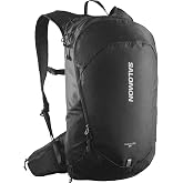 Salomon Unisex Trailblazer 20, Hiking &amp; Trekking Backpack, 20-Liter - Black/Alloy - NS