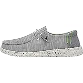 HEYDUDE Wendy Stretch Canvas Women’s Shoes, Women’s Slip-on Loafers, Comfortable & Light-Weight