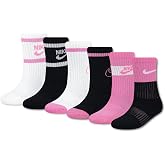 Nike Kids' 6-pack Graphic Crew Socks