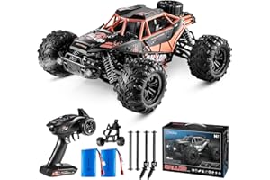 ARTISHION Fast 1:16 RC Truck with Alloy Shell : 4WD, 4-Wheel Independent Suspension, 2.4GHz, Max 22mph, 2 * 20+ Mins,2 Li-ion Batteries, Off-Road Car for Endless Fun. Ideal for Ages