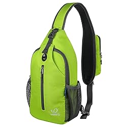 WATERFLY Crossbody Sling Backpack Sling Bag Travel