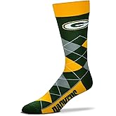 For Bare Feet Tampa Bay Buccaneers Argyle Crew Socks