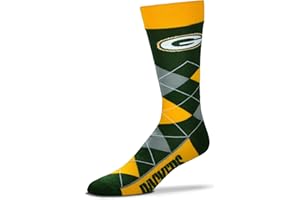 For Bare Feet Unisex Argyle Line Up Team Sock, 1 Pair