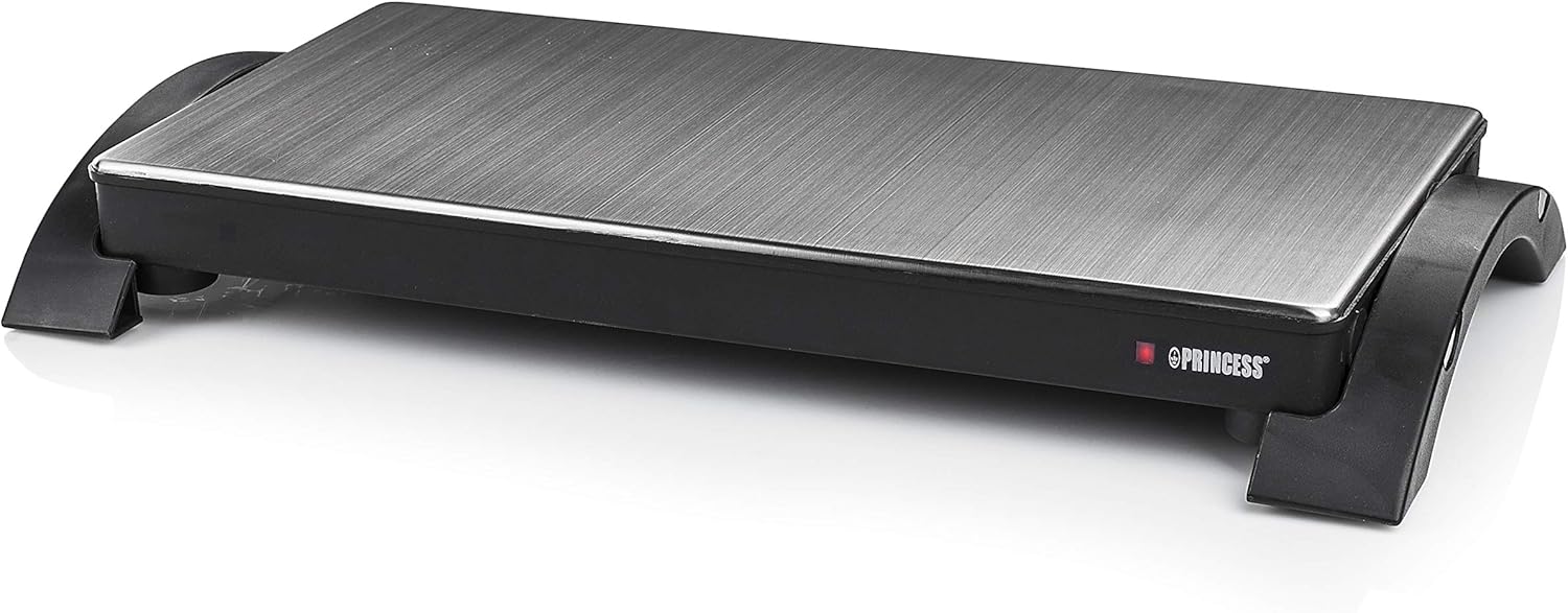 Princess Warmhalteplatte – kabellose Benutzung mit 60 minütiger Warmhaltefunktion, 312295