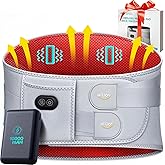 ALLJOY 67" Cordless Heating Pad for Back Pain Relief FSA Eligible HSA, 10000mAh Lower Back Massager with 3 Heat 3 Vibration, Portable Heating Pad for Cramps, Birthday Gifts for Women Men Mom Dad