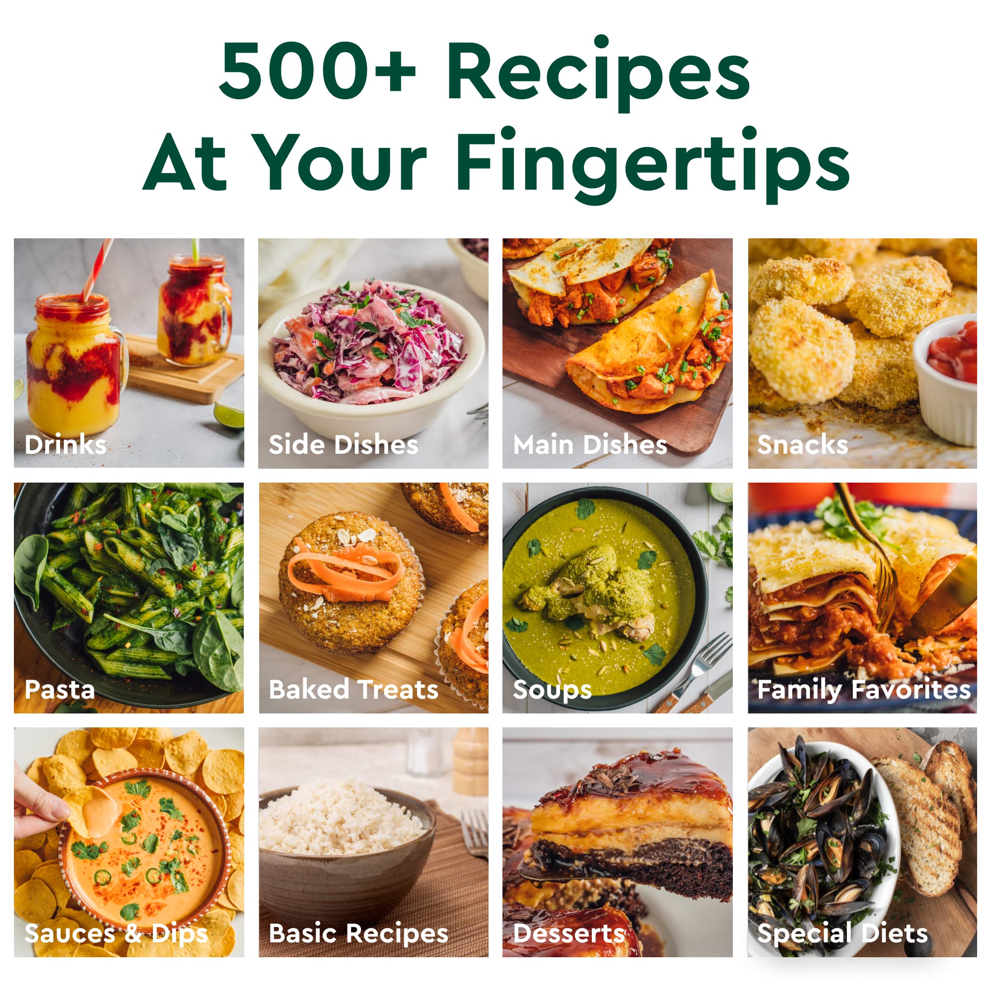 Multo By CookingPal, Smart Multi-Functional Stainless Steel Food Processor Guided Recipes | WiFi Built-In | Chop, Knead, Steam And Cook All-In-One Cooker